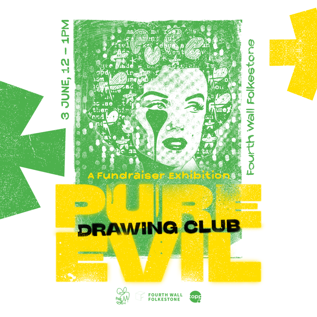 Poster for Pure Evil Drawing Club