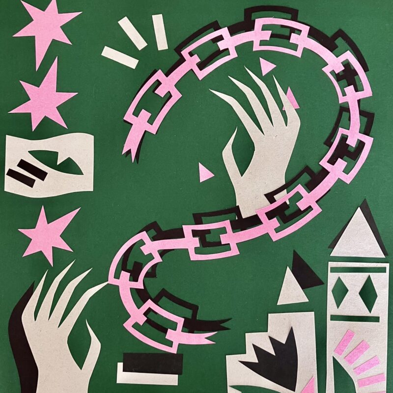Creative Play: Online Paper Cut College Making